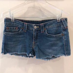 True Religion Bobby Cut Off Shorts | 31